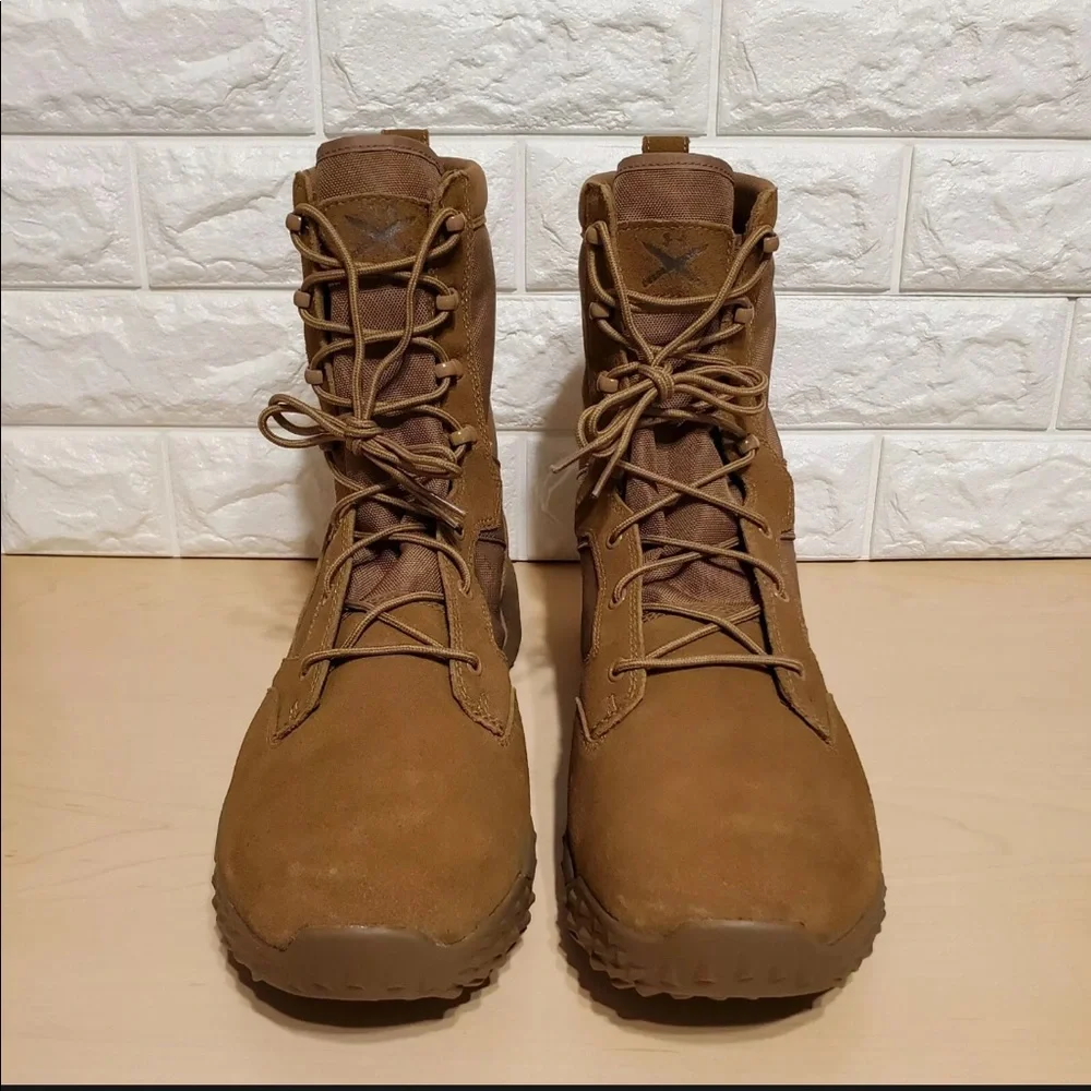Under Armour Jungle Rat Coyote Tactical Boots Mens Size 14 Brown US Army - Picture 6 of 8